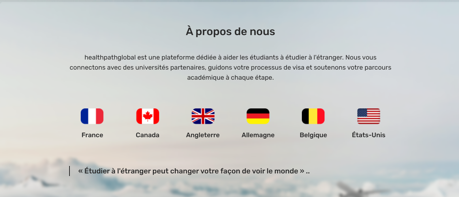 Elearning / Scholarships managment system  screenshot 1